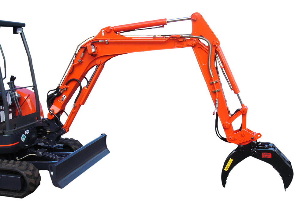 Excavator Log & Rock Grabs			